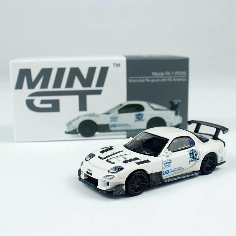 Diecast MINIGT 1:64 Scale Mazda RX7 FD3S Itosyoukai Rei-gouki Alloy Car Model