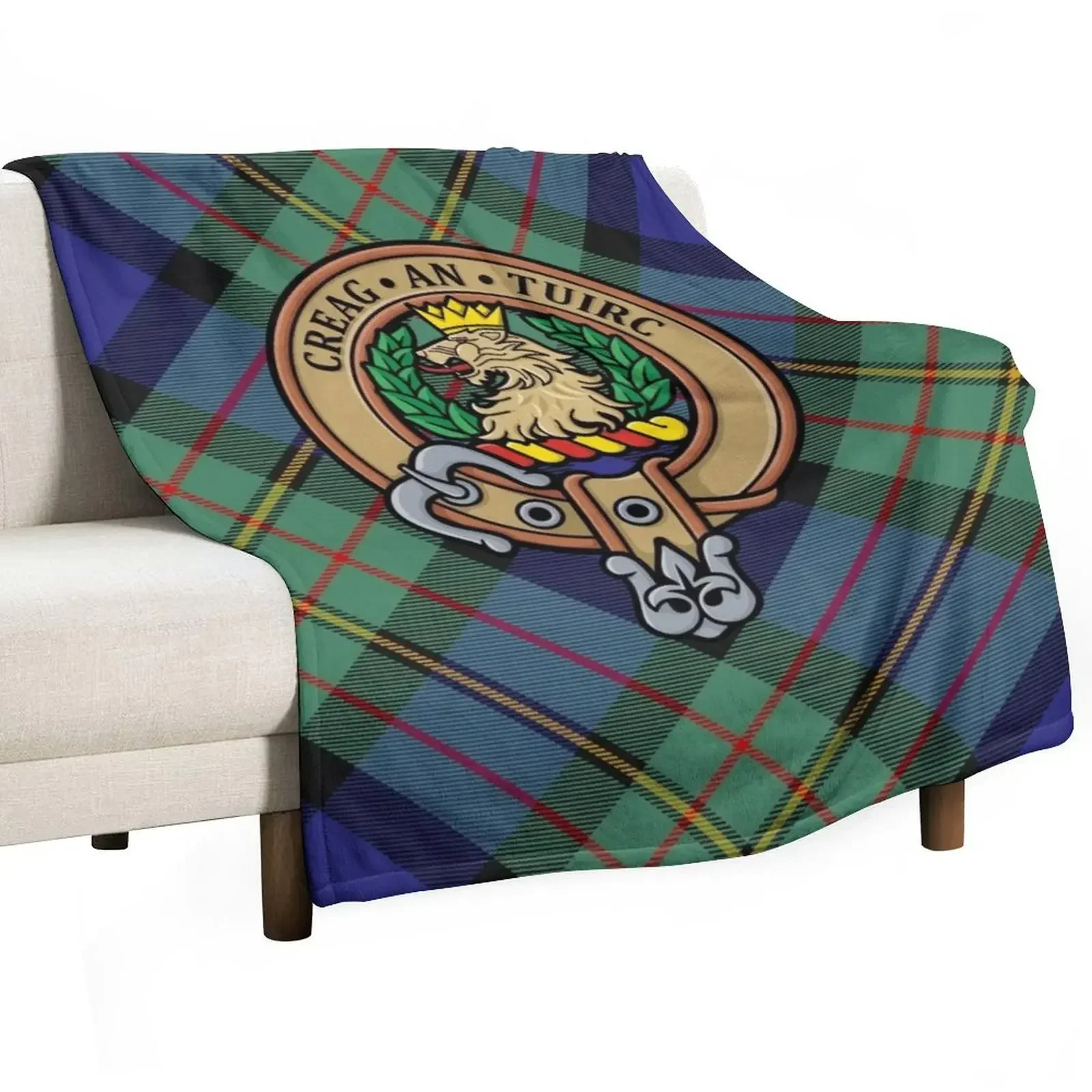 

Clan MacLaren Crest Throw Blanket Hair Beautifuls halloween Decorative Sofa Blankets