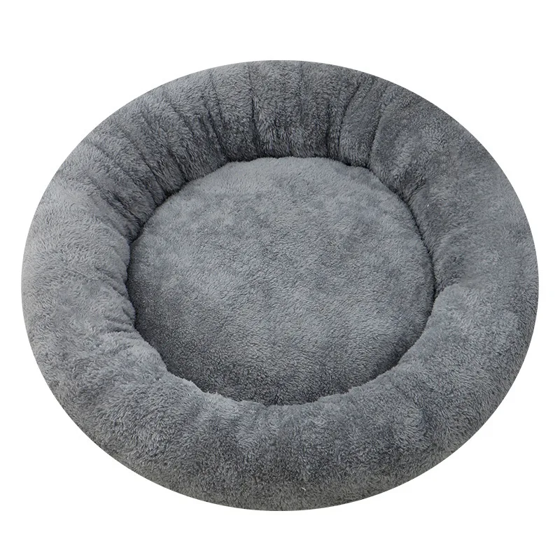 Arctic Flannel Round Nest Suitable for All Seasons Warm Wear-resistant Breathable Small Cat Dog Nest Pet Nest Deep Sleep Nest