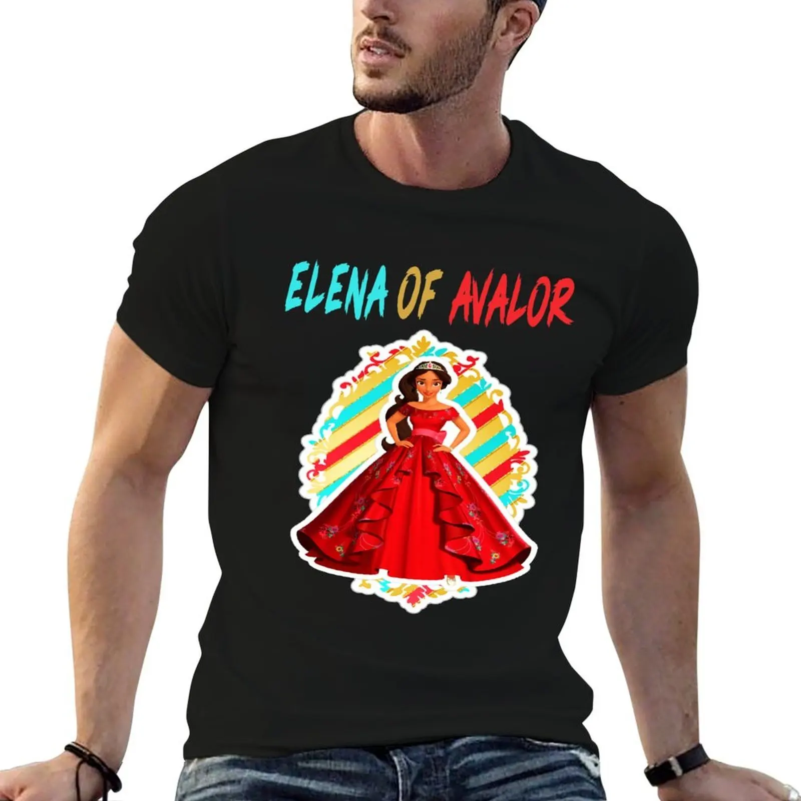 Футболка Elena of Avalor, мужская футболка, хлопковая футболка высокого качества для мужчин, мужские хлопковые футболки, 100% хлопковая футболка