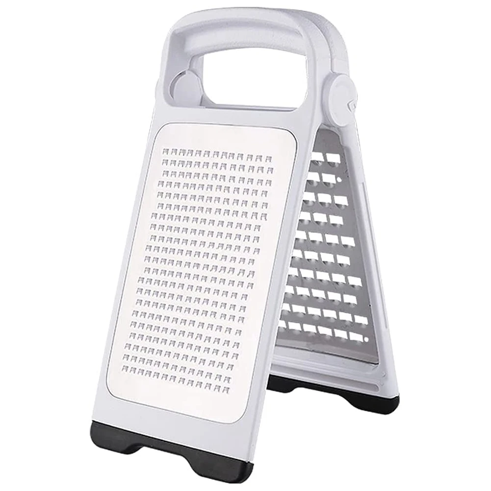 Foldable Cheese Graters, Detachable Handheld 2 Sided Ginger Shredder, Good Grip Cutting Board Tool, Kitchen Mini Planer