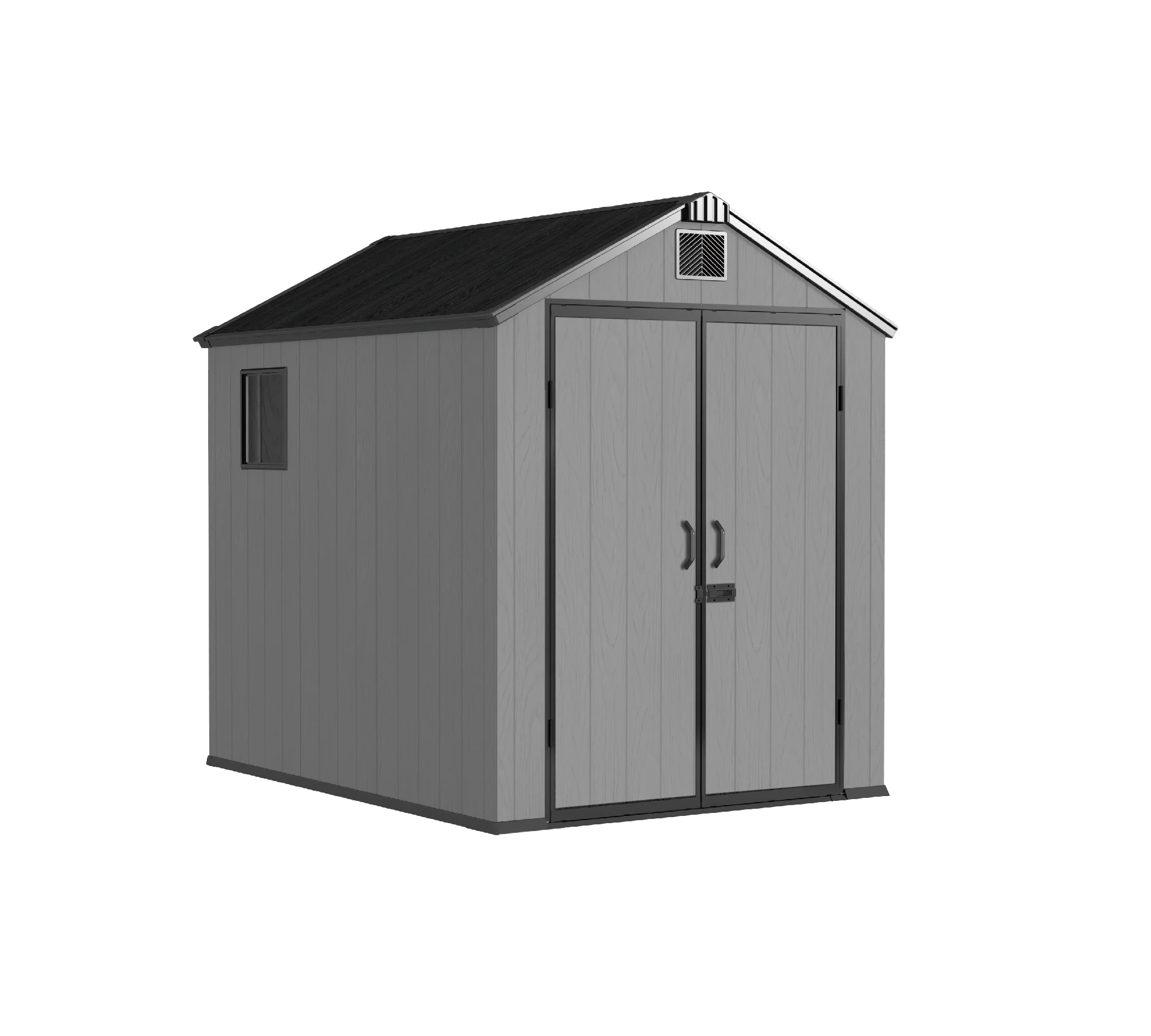 

Прочные полипропиленовые сараи и складские помещения 6x8 футов с металлическим каркасом - легко собираются