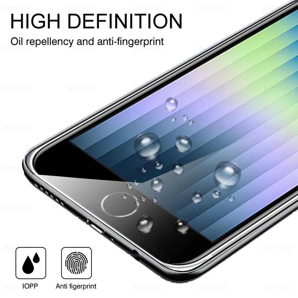 4PCS 9H Tempered Film For iPhone SE (2022) 4.7" Screen Protection Glass For Apple iphone SE3 5G iPhoneSE Safety Protector Cover