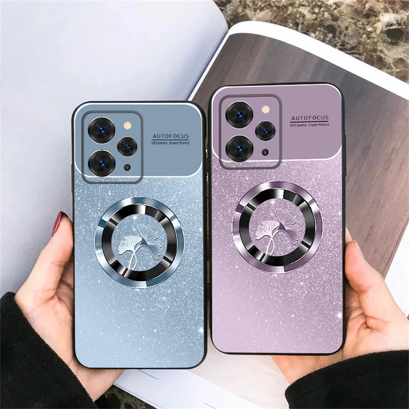 

Luxurious Ginkgo Leaves For Redmi Note 9 9S 10 11 12 12S 13 Pro+ Plus 5G India 14 Pro 4G Global 14S 13C 14C TPU soft phone case