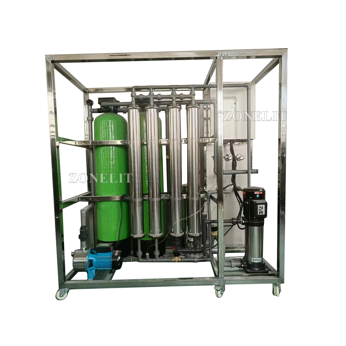 Filtro Ro Purificación Sistema de filtro de agua por ósmosis inversa Máquina de tratamiento de agua Equipo Sistema Planta