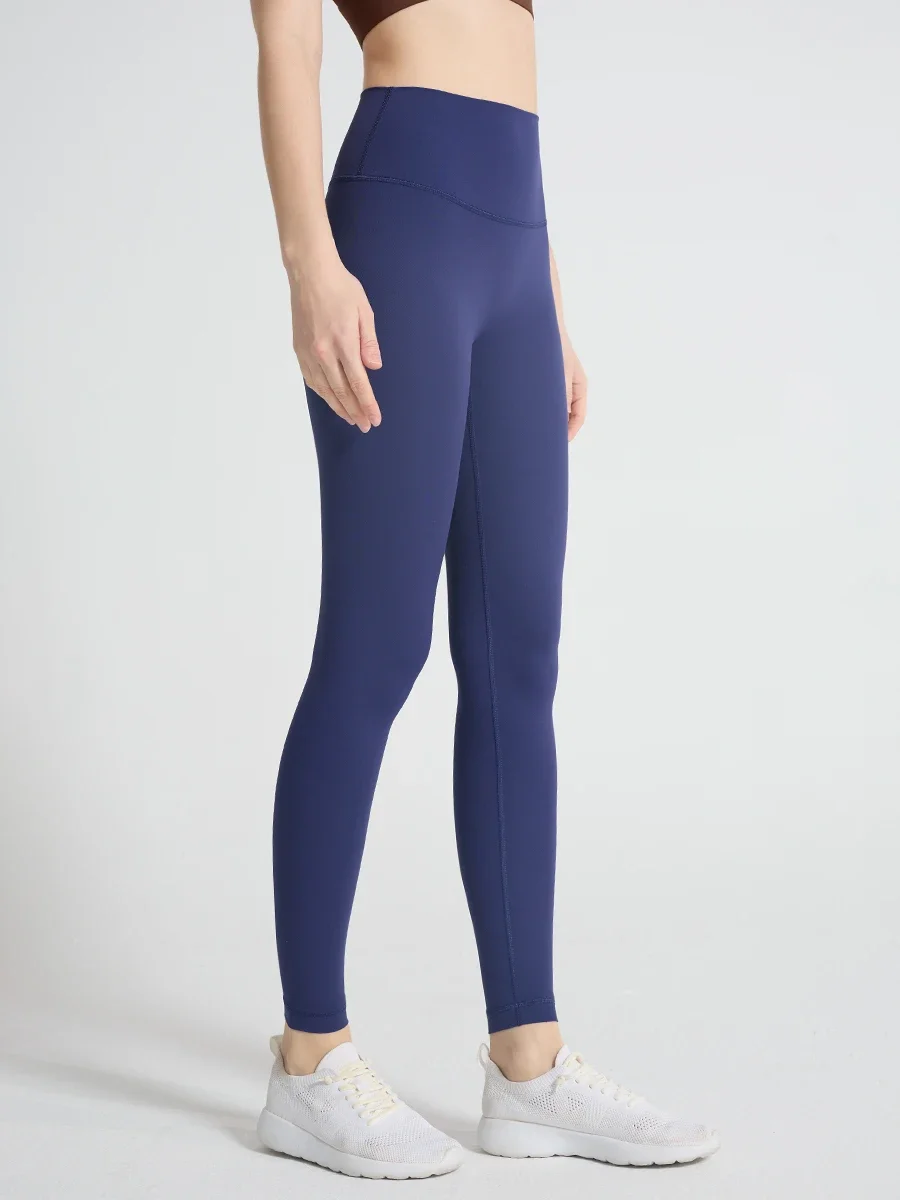 Cream Color High Waist Women Yoga Legging High Elasticity Hip Lifting Quick Dry Breathable Fitness Cycling Outdoor Yoga Pants