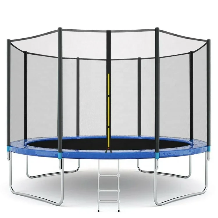 china wholesale hot sale round commercial professional lower price big outdoor kids jumping bed frame trampolines