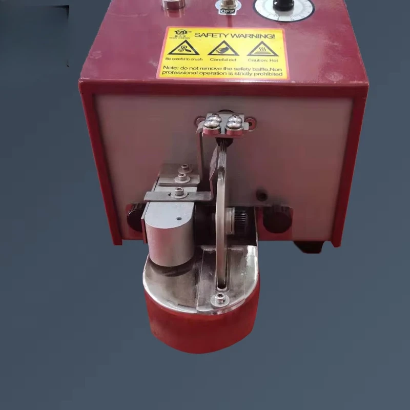 

Single Side Electrical Leather Edge Painting Machine for Belt Bags