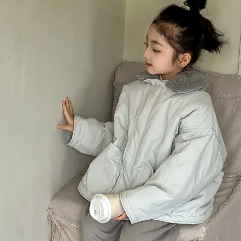 Abrigo De algodón para niños, Chaqueta gruesa De algodón para niñas, Ropa De invierno para niños, chaquetas De invierno, Ropa para niños, Ropa De Niña