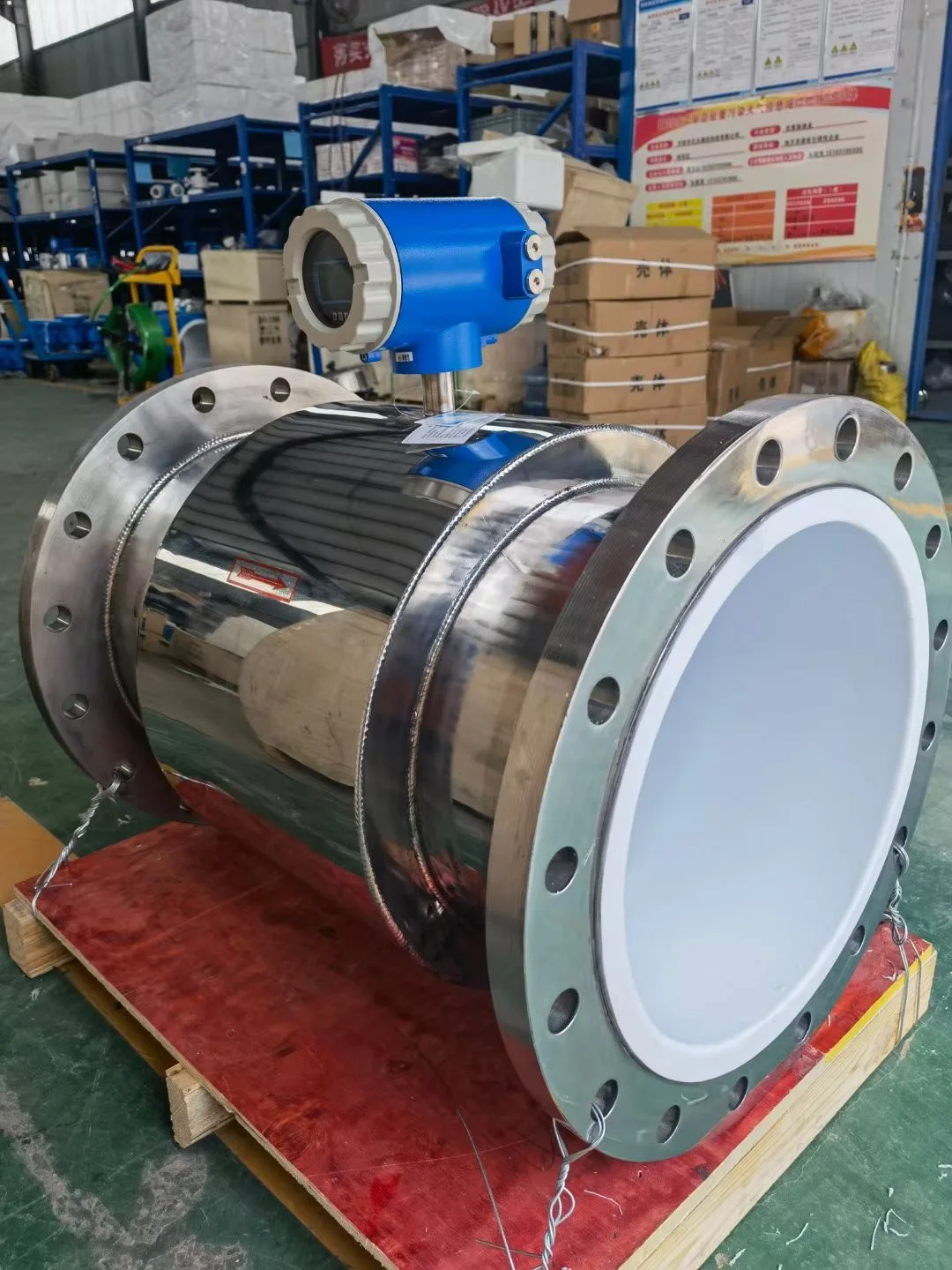 Medidor de flujo electromagnético inteligente personalizable para agua de río compatible con OEM