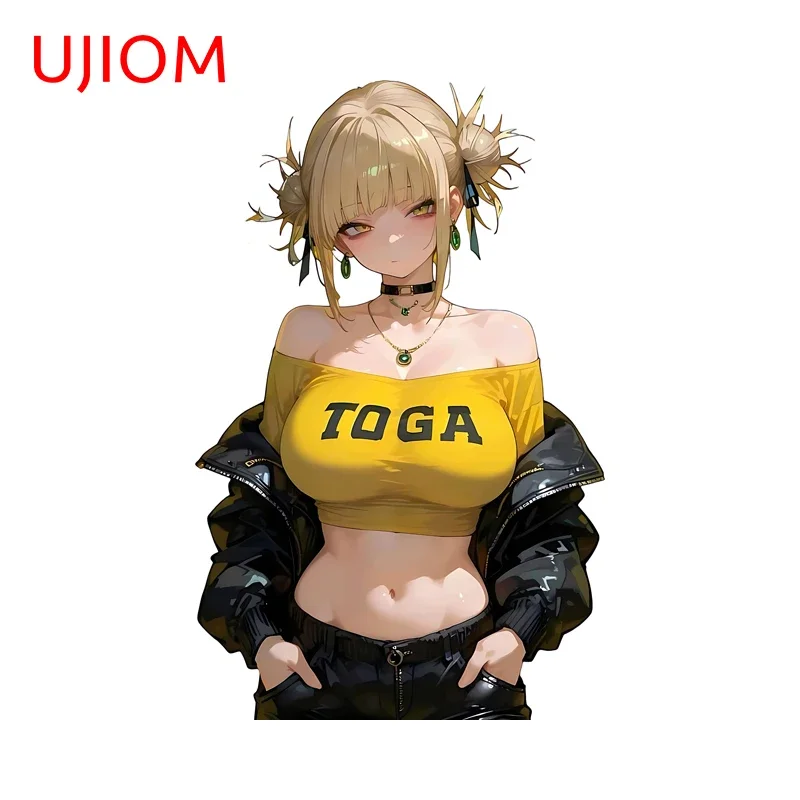 UJIOM Autocollants Muraux Gothiques Grandes Poitrines Toga, Décoration de Salon Anime Waifu Tuya, Affiches Attrayantes