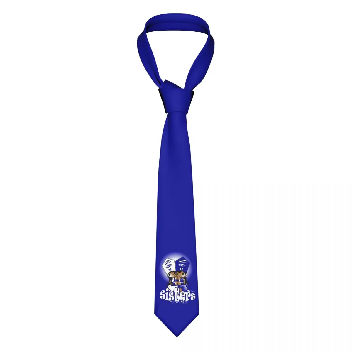 Fashion Zeta Phi Beta Sisterly Love Necktie for Men Customized Silk Greek Letter 1920 Business Neck Tie