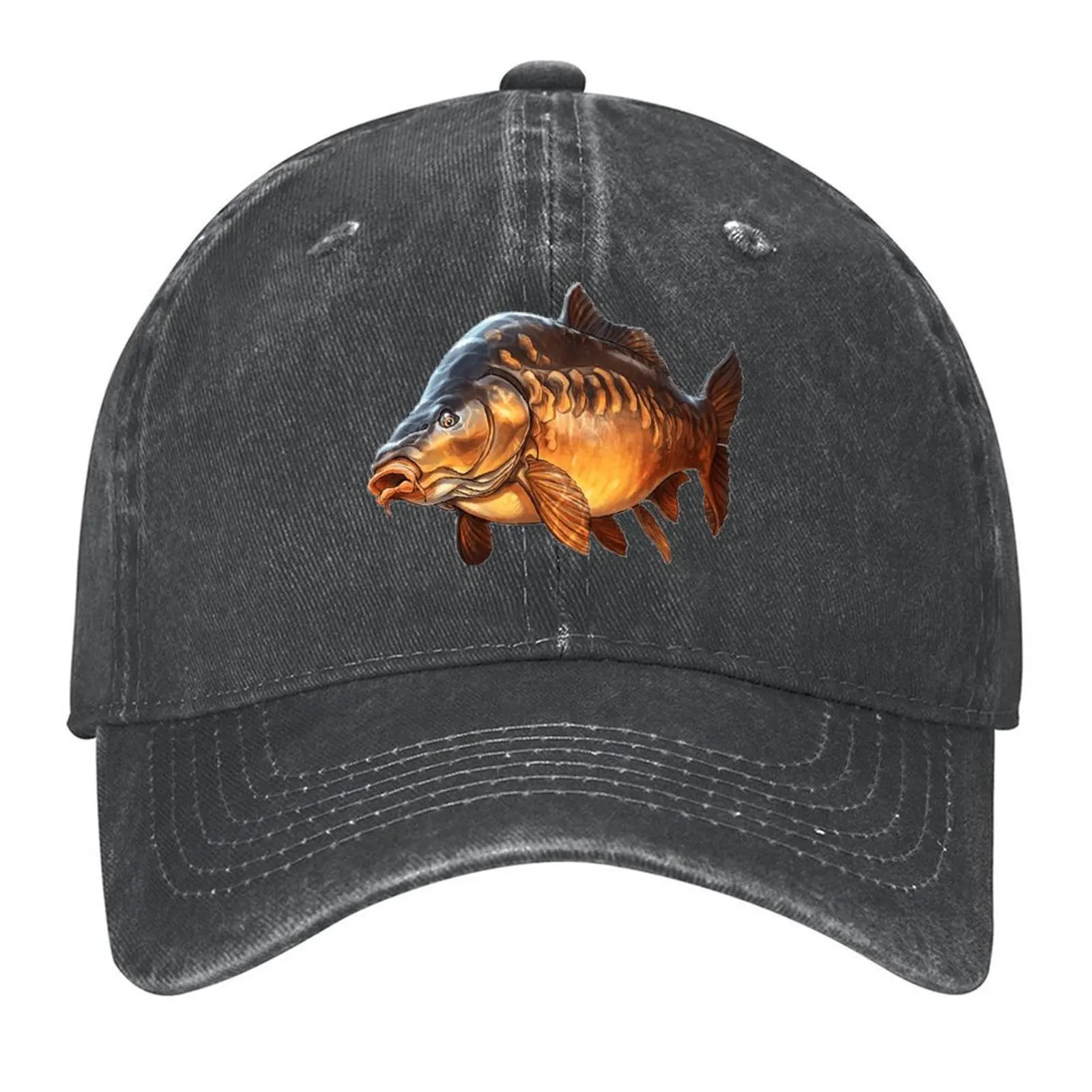 

mirror carp Baseball Cap New Hat Hat Luxury Brand Hat Man For The Sun custom Women's Hats Men's