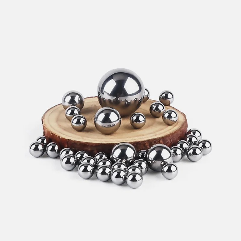 30.163-49mm Industrial-Grade Solid Bearing Steel Balls Precision Mechanical Slingshot Steel Balls Mirror -Polished Ball Bearings
