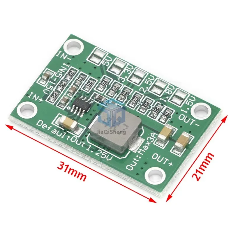 CA1235 Adjustable Power Module CA-1235 Buck Power Module 1.25V 1.5 1.8 2.5 3.3 5V Output 5-16V Input Step-Down Power Supply