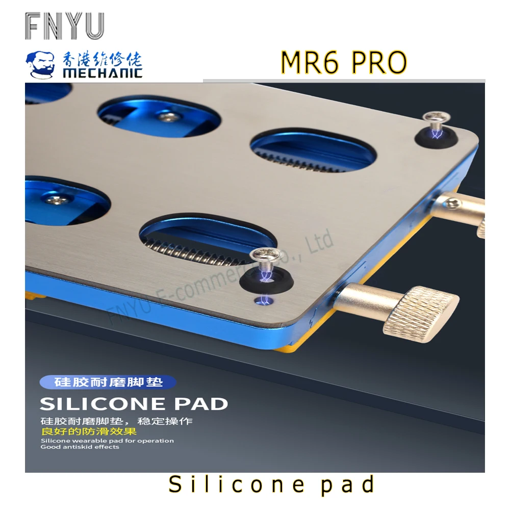 MECCANICO MR6 PRO scheda madre universale servizio CPU hard drive apparecchio multifunzionale Doppio cuscinetto morsetto per strumento di riparazione del telefono