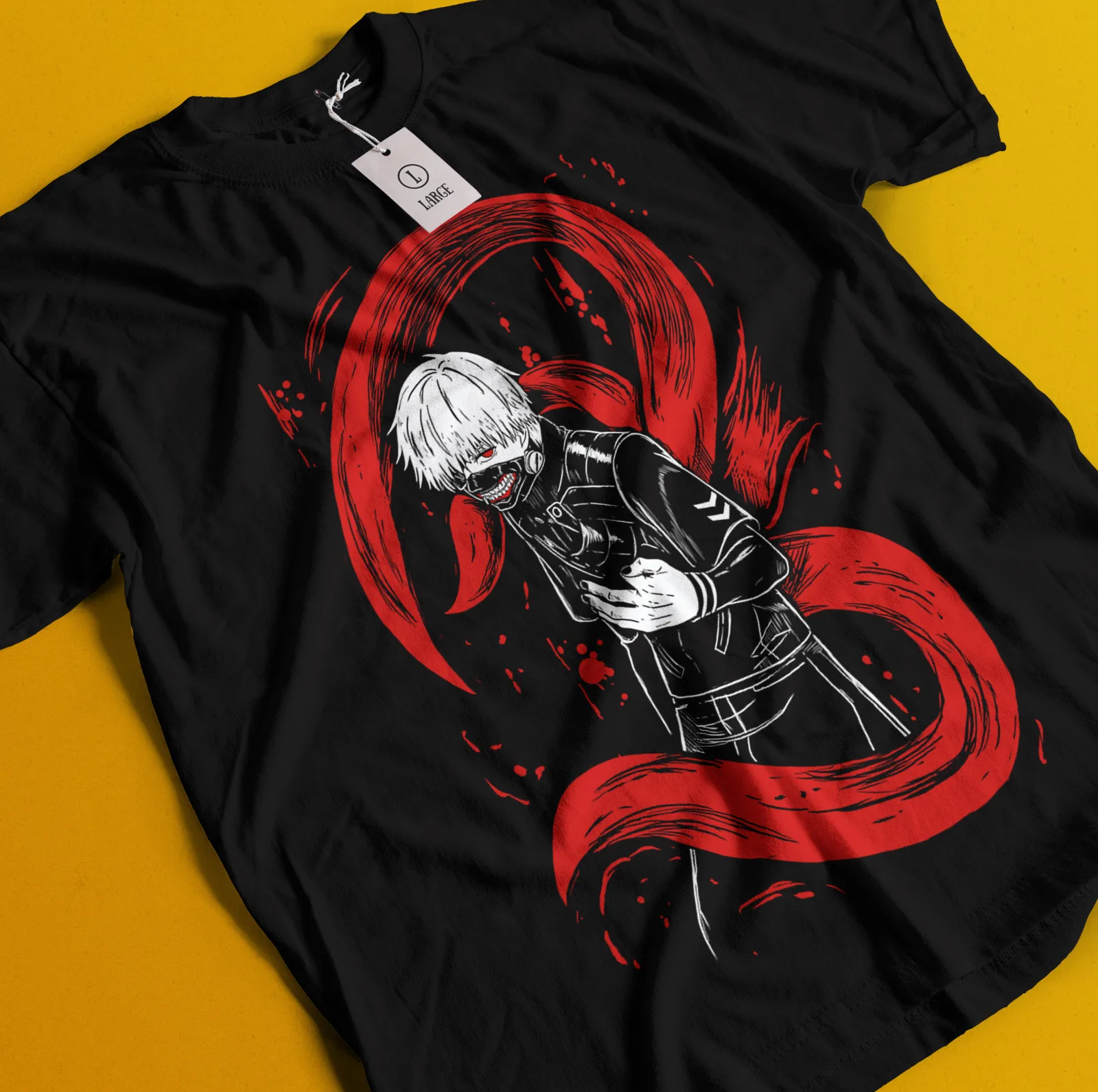

Tokyo Ghoul T-Shirt Ken Kaneki Shirt Juuzou Suzuya Tshirt Touka Kirishima Horror