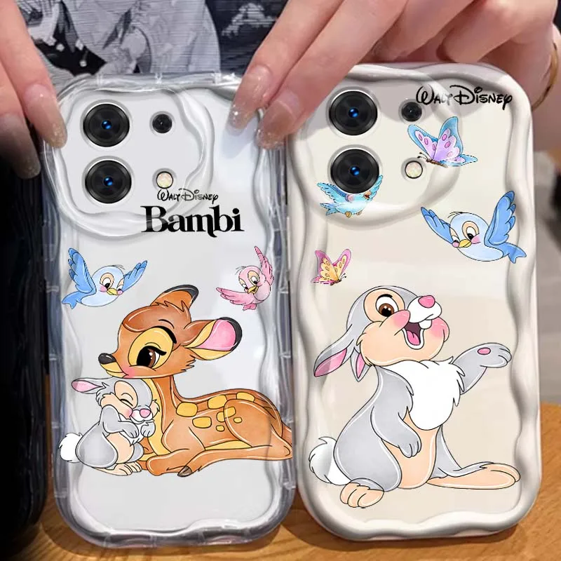 

Bambi Thumper Friend Phone Case For Xiaomi Redmi 9T 9A 9 9C 10 10C 12 13 13C 14C A2 A1 Plus K30 K40 K60 5G Wave Oil