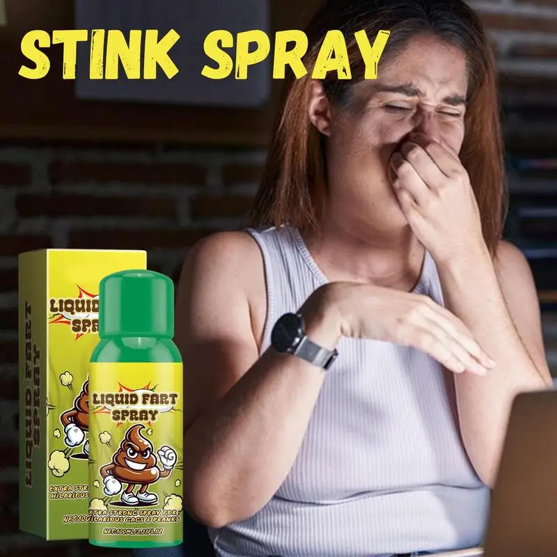 Liquid Fart Spray Fart Pooter Stink Bottle Fart Prank Pooter Stink Bottle Extra Stink Spray Fake Poop Smelling Prank Stuff