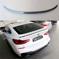 For BMW 6 Series GT G32 2021 Real Carbon Fiber Rear Bumper Diffuser Lip Front Spoiler Back Trunk Tail Wing