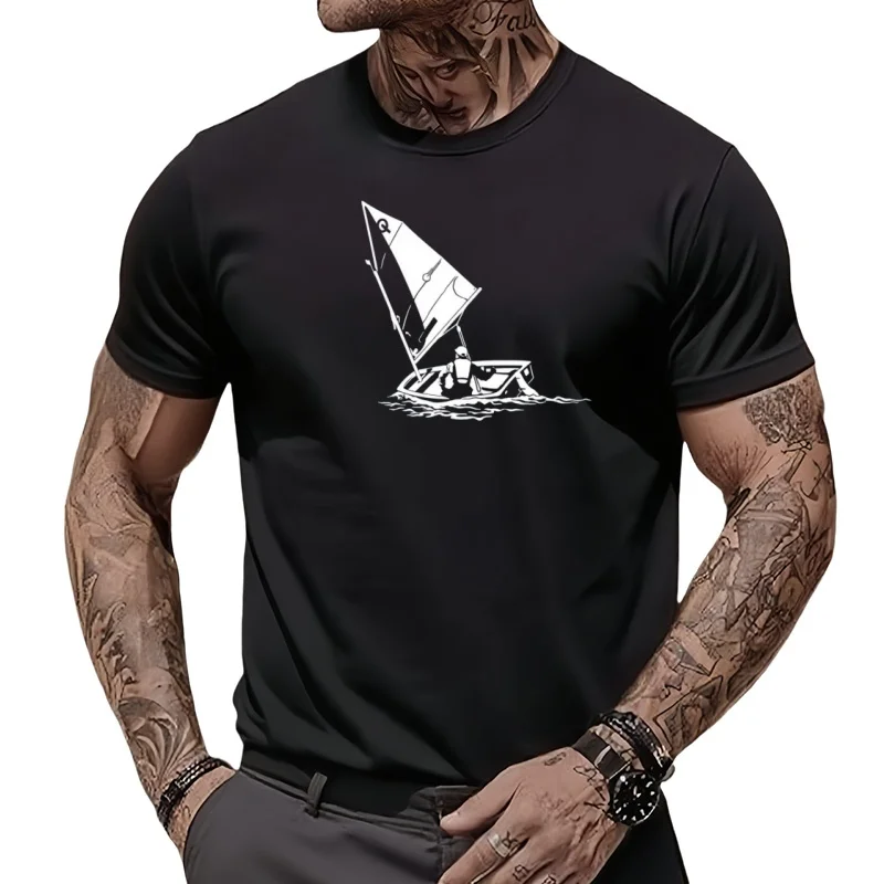 T-shirt imprimé en coton personnalisé pour hommes, t-shirt Optimist Gesle, haute qualité, nouveau, 2022
