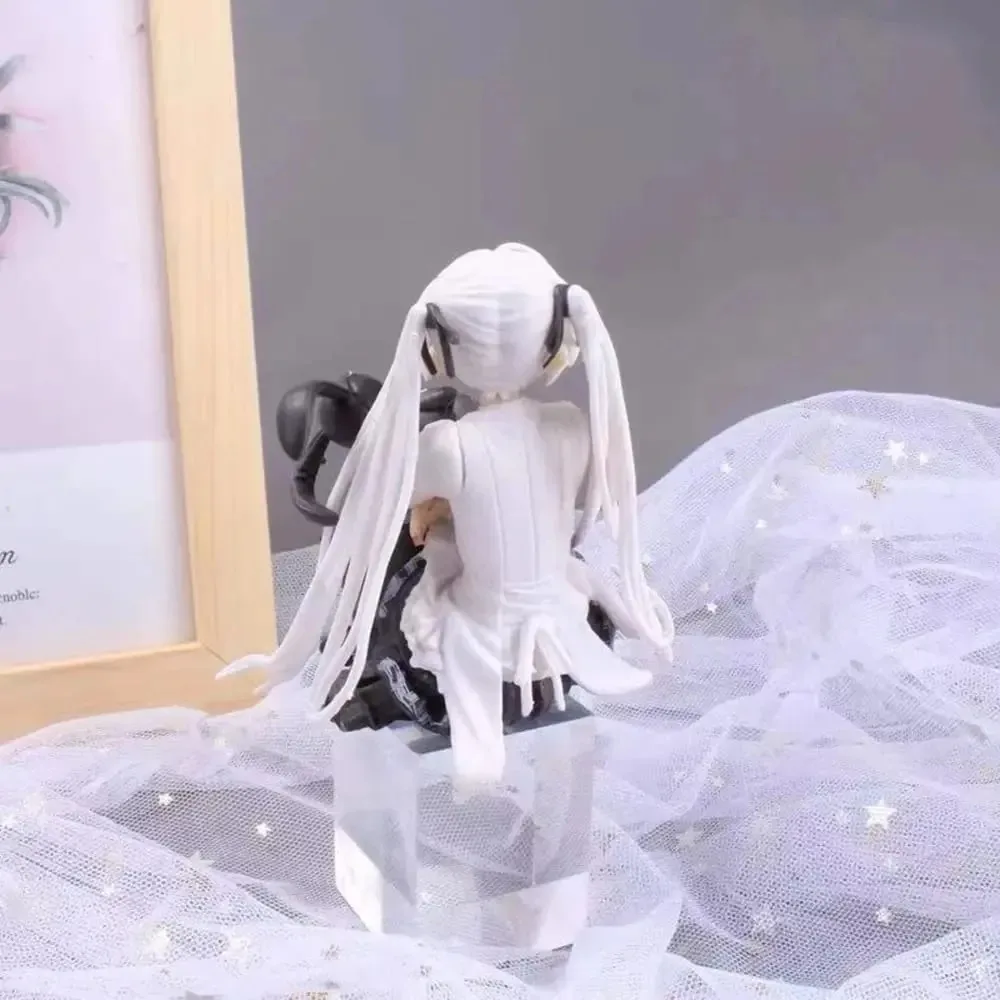 2026 new 10cm Cute Anime Lady Doll with Rabbit - Perfect Birthday Gift & Home Decoration! image 5