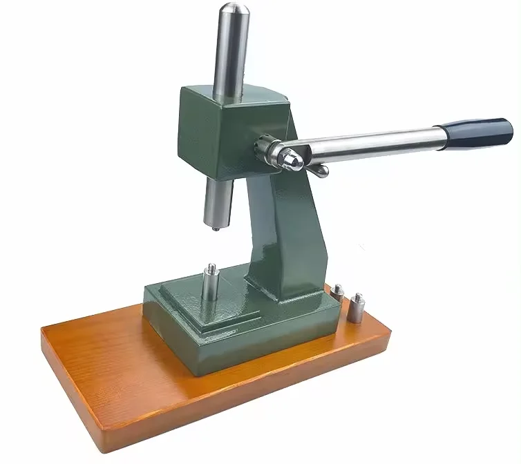 

High quality 6173 wooden base watch back cover stamping tool used by watchmakers for pressing the watch cover glass tightly