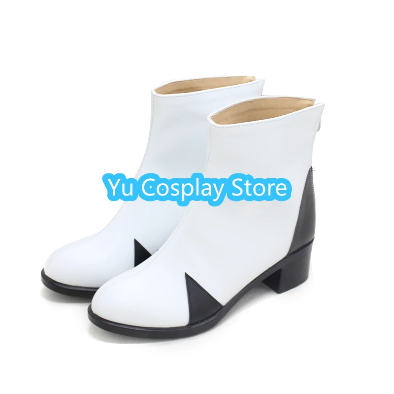 Ayanami Rei Cosplay Shoes EVA Cosplay Boots PU Leather Shoes Halloween Carnival Prop Custom Made