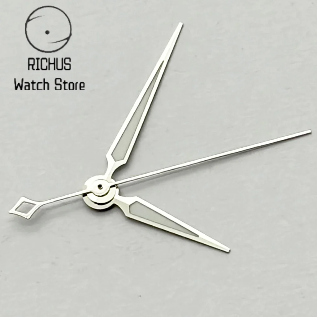 RICHUS NH35 Green Luminous Pointer Fit NH35 NH36 ETA2824 2836 Miyota 8205 8215 Pearl DG2813 3804 Movement Watch accessories