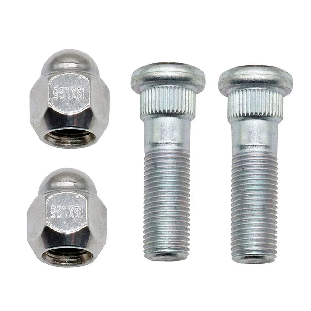 M12*1.25 Wheel Hub Bolt Stud & Nut SET ​for Forester 2009-2019  28365FE001 & 28171AJ000 For Ascent 2019 For BRZ 2013-2019