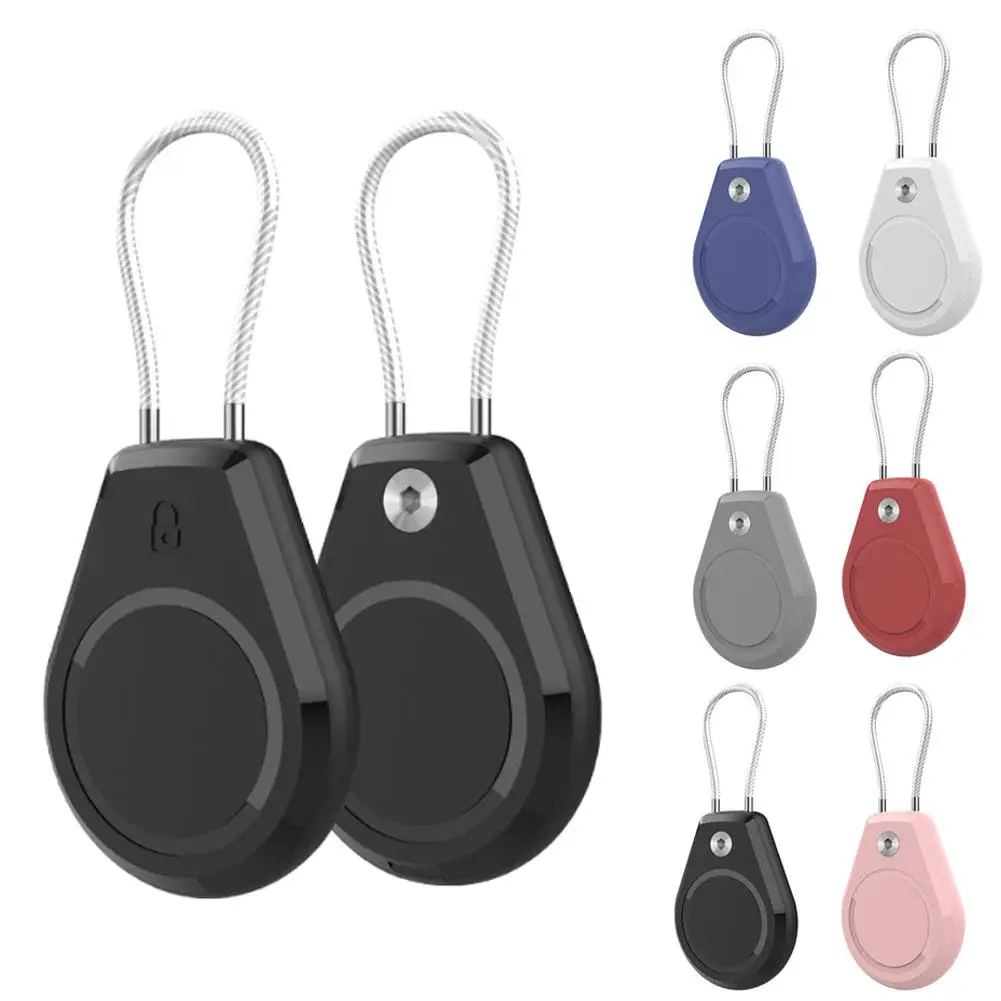 For Apple Protective Case With Steel Wire Anti-lost Rope Waterproof And Dustproof Locator Protective Case for airtag R4Y8