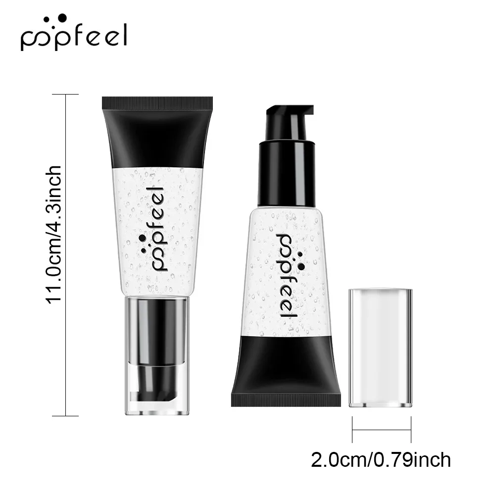 POPFEEL-imprimación Power Grip, base de Gel e hidratante para suavizar la piel, maquillaje de agarre, hidrata y PRIME