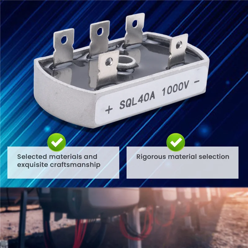 AT29-4X Rectifier With 3 Phase 40A 1000V Diode Bridge SQL40A