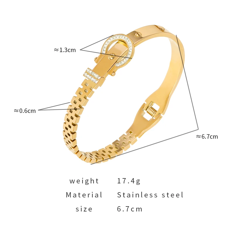 Luxury Bracelet For Woman stainless steel Jewelry Simplicity Bracelet Fashion Jewelry Accessories