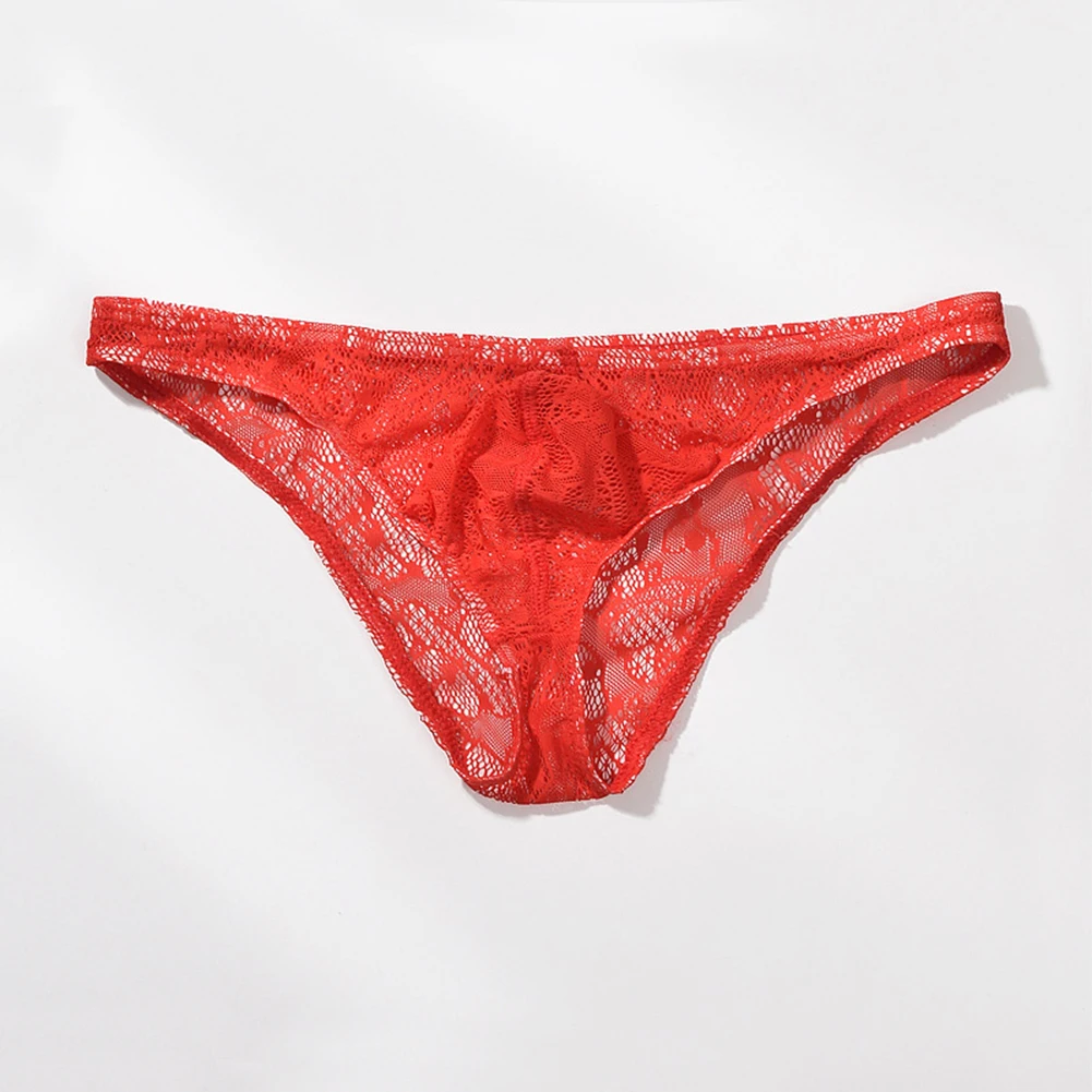 تنفس الملابس الداخلية الرجال الدانتيل الملابس الداخلية العلامة التجارية الجديدة حالة النمط الكلاسيكي مريح صالح متعدد الألوان المقدمة #3