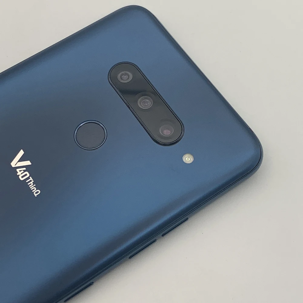 بصمة LG V40 ThinQ V405/V405EMW أصلية غير مقفلة 6.4 بوصة 16 ميجابكسل أندرويد 8.1