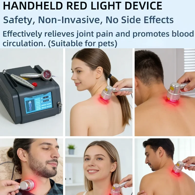 Advanced 1055mW High Intensity Class IV Cold Laser 808nm Professional Grade for Deep Tissue Neuropathy Pain Care