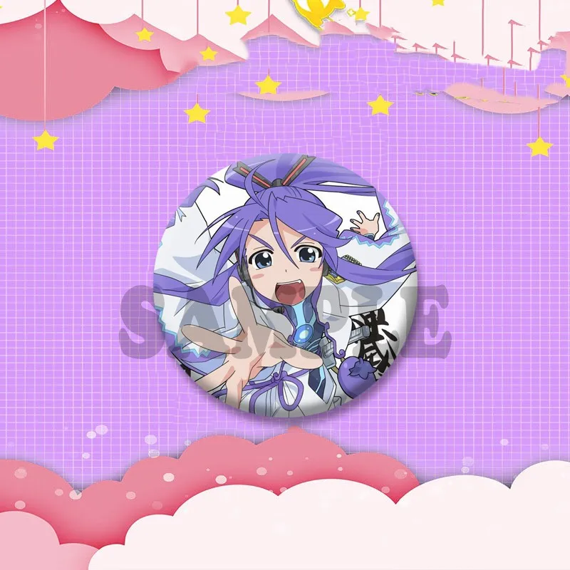 Niedliche virtuelle Sänger-Brosche „Kamui Gakupo“ – Cartoon-Charakter-Emaille-Pin, Cosplay-Schmuck, Abzeichen für Rucksack, Hut, Accessoires, Spielzeug, Geschenk – Detail 6