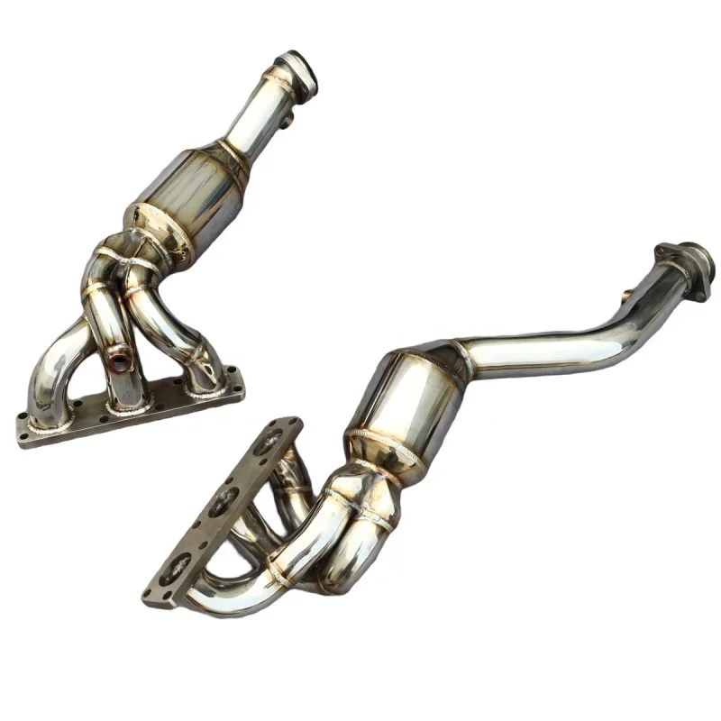 For BMW 325/330 E46 2.5L/3.0L 2001-2012 Exhaust manifold Downpipe High flow Stainless Steel Exhaust Modification system