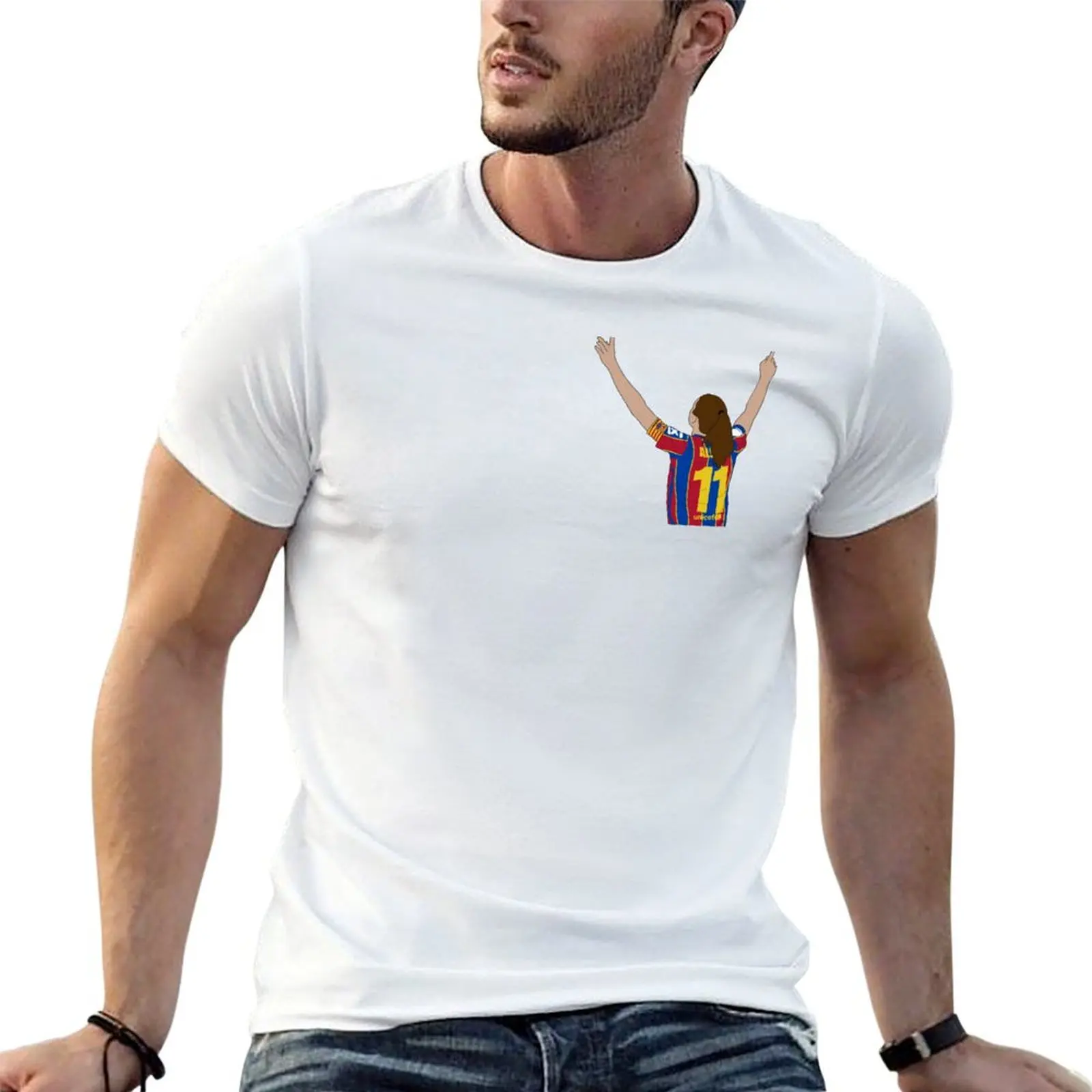 Alexia Putellas first goal at the Camp Nou T-Shirt Sporty Breathable Short Sleeve T-Shirt