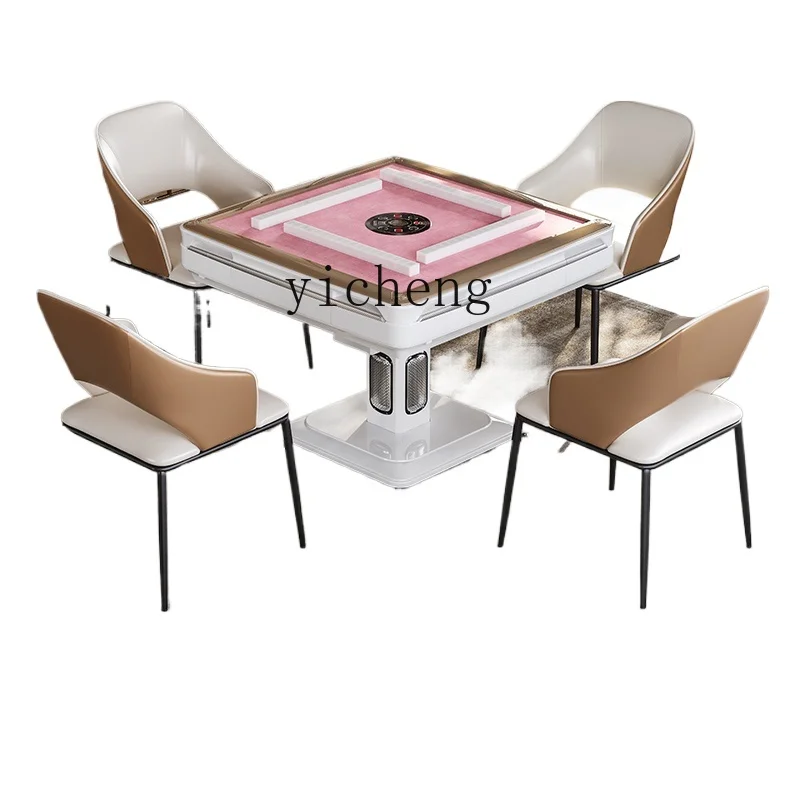 ZK anti-rollover household folding mahjong machine automatic bass electric mahjong table