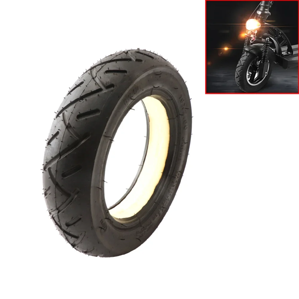 10x2.50 الإطارات الصلبة 10 بوصة إطارات دون أنابيب ل سكوتر كهربائي جيب دراجة عجلات سكوتر ذاتية التوازن