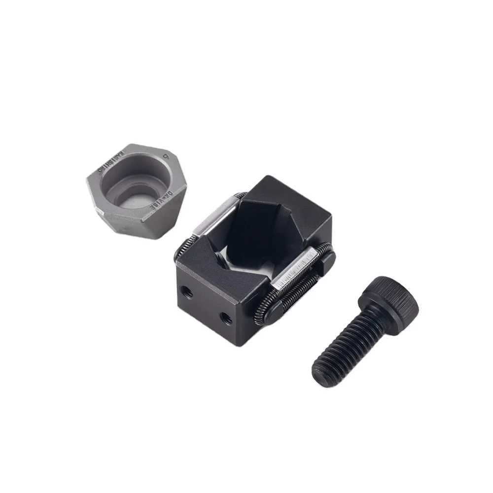 Imagem -02 - Cnc Alta Precisão Máquina Vise m6 ok Workholding Braçadeiras Fresagem Ferramentas Aixs
