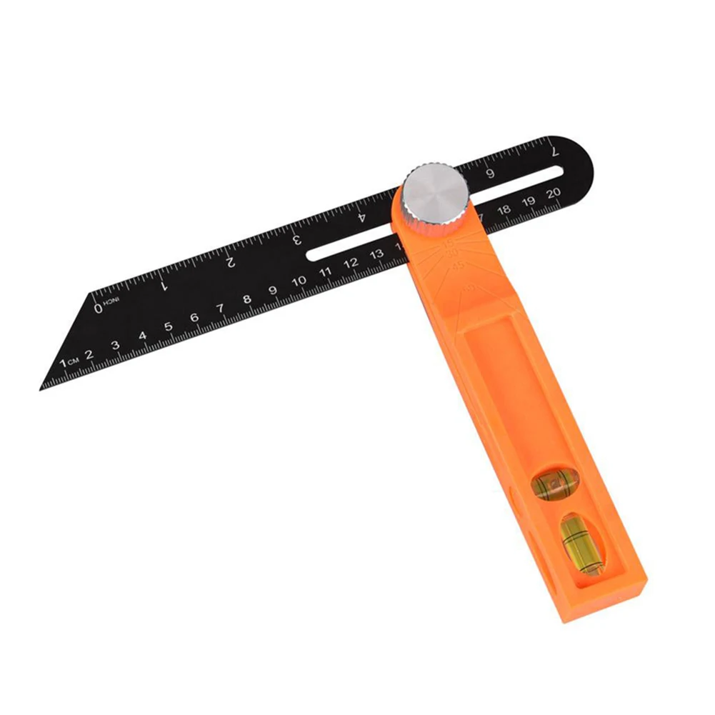 Construction Tasks Adjustable Angle Ruler T-Bevel Ruler Angle Marking Professional Results Versatile Measurement Tool