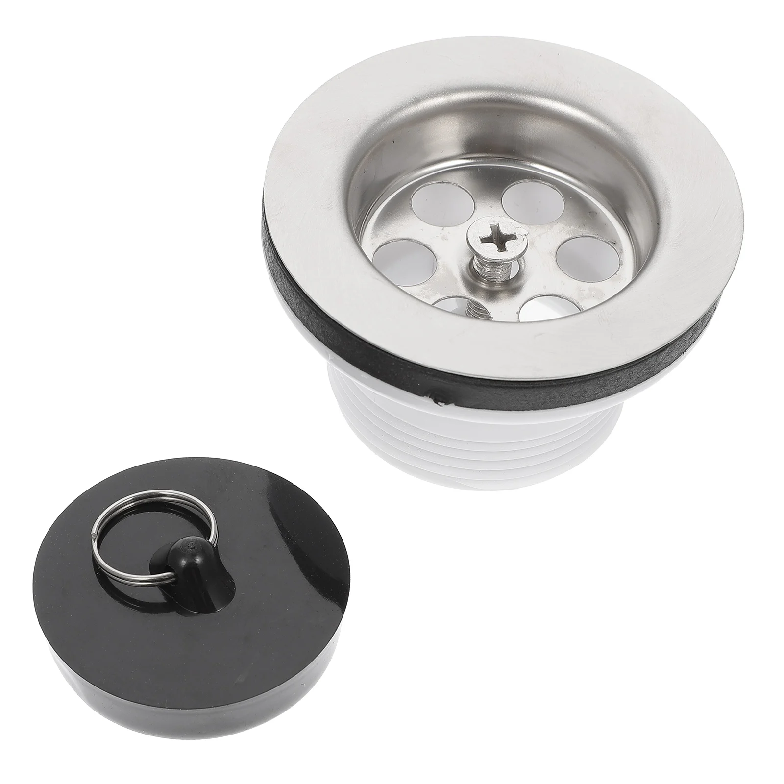 

Bathroom Kitchen Sink Stopper Bathtub Drain Plug Anti-Clogging Home Fixture Sink Water Stopper For Tub Drain Sealer