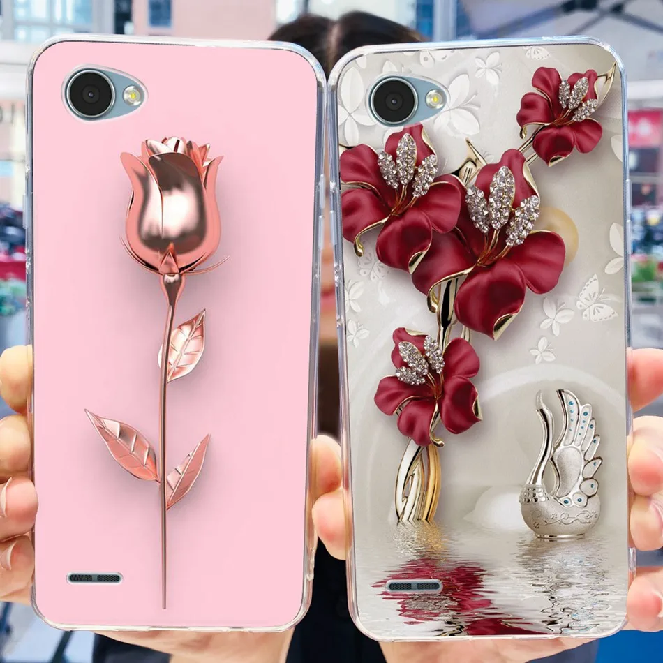 Cute Case For LG Q6 Q6+ Q6 Alpha X600K X600L X600S M700 Soft Silicone TPU Phone Back Cover For LG Q6 Plus Q 6 Q6a Cases Bumper