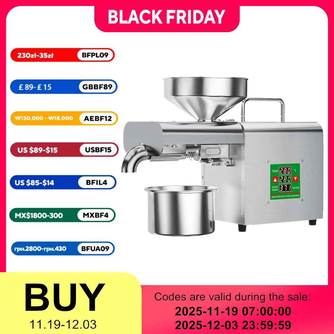 

Intelligent Oil Press X3 - High Efficiency, Superior Quality Discover the Intelligent Oil Press X3, your ultimate solution for