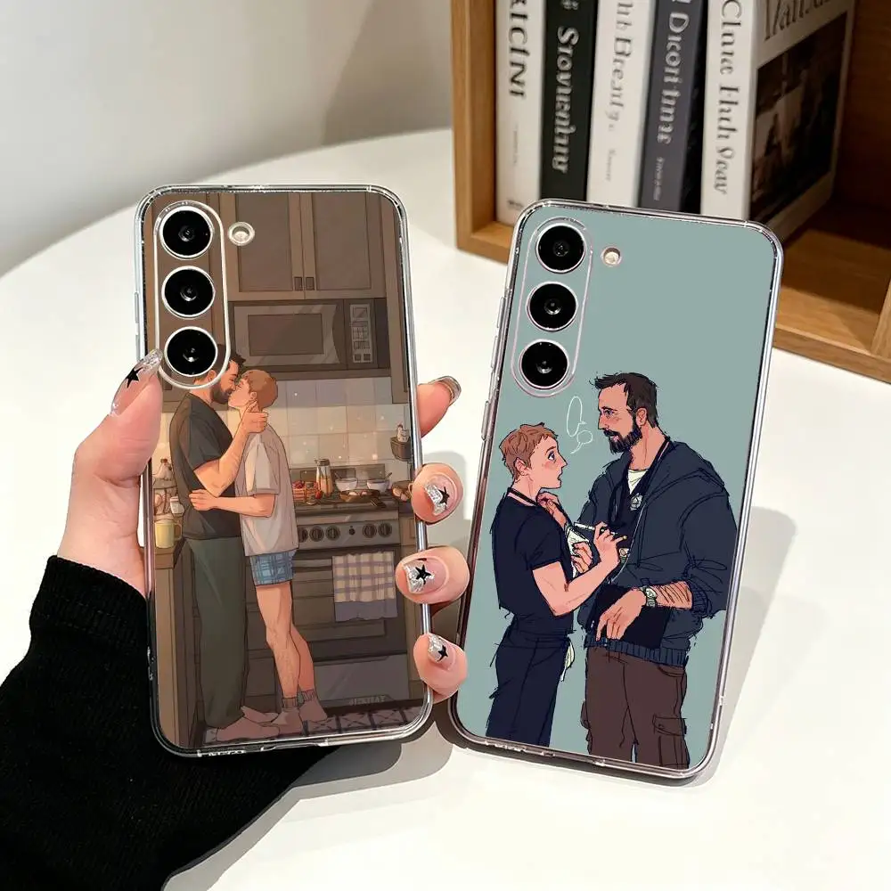 Robby X Whitaker Fanart Phone Case For Samsung Galaxy A71,A70,A52,A51,A40,A30 Transparent Cover