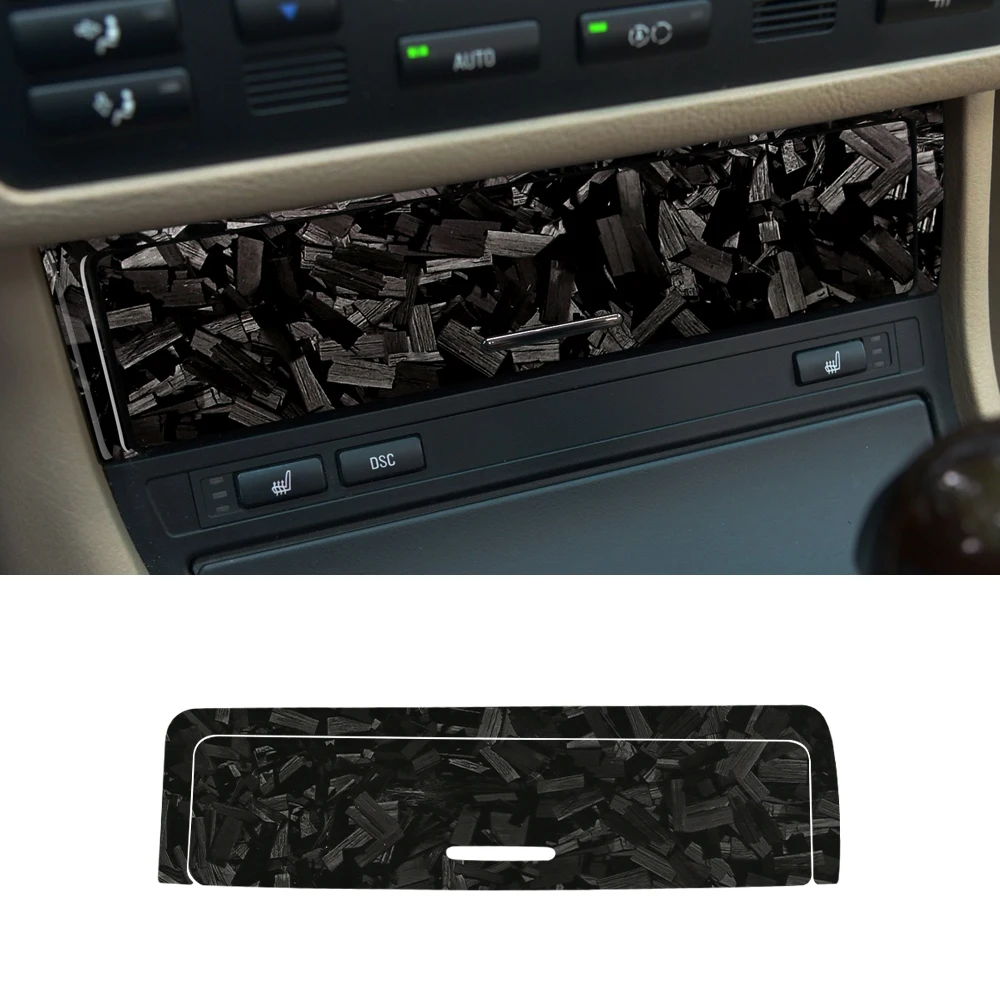 

For BMW 3 Series E46 1998-2005 Accessorie Car Interior Central Control Storage Box Panel Cover Trim Vinyl Decal Sticker