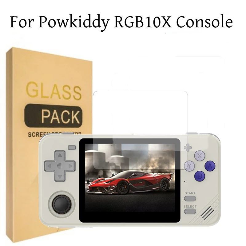 For Powkiddy RGB10X Player Games Tempered Glass Protective for Powkiddy RGB10X 9H HD Screen Protector Film